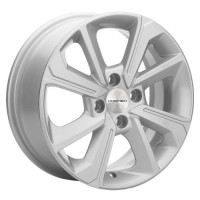 Khomen Wheels KHW1501 6x15 4x100 ET37 D60.1 F-Silver