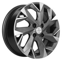 Khomen Wheels KHW1402 5.5x14 4x100 ET38 D67.1 Gray-FP