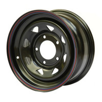 Off Road Wheels УАЗ №130 10x15 5x139.7 ET-44 D110 Черный