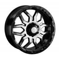 LS Wheels 1285 7.5x17 6x139.7 ET30 D106.1 BKF