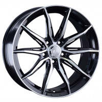 LS Wheels 1055 7x16 4x108 ET32 D65.1 BKF