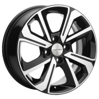 Khomen Wheels KHW1501 6x15 4x100 ET37 D60.1 Black-FP