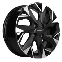 Khomen Wheels KHW1402 5.5x14 4x100 ET43 D67.1 Black-FP